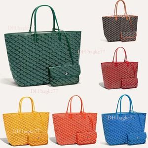 7A Wysokiej jakości projektant The Tote Bag Fashion Tows skórzana torebka na ramię Messenger Bags Bags Wysoka pojemność kompozytowe torby zakupowe Plaid Podwójne litery