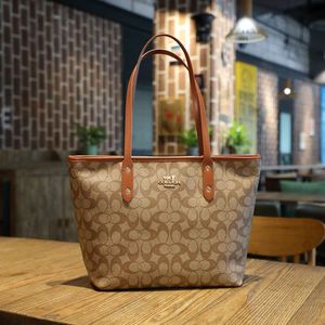 Fábrica atacado grande saco das mulheres 2024 nova primavera/verão moda grande capacidade tote luxo e versátil bolsa de um ombro