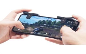 Controller di gioco Joystick Controller wireless Pulsanti L1R1 Maniglia portatile Urlatore di fuoco per PUBG Gamepad Tasti di scelta rapida Mobile P7728201