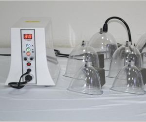 35 Cups Breast Enlargement Butt Vacuum Body SHAPING Massage Cupping Pumps Scrapping Bust Messager Machine Vaccum Cup Therapy Equit2529715