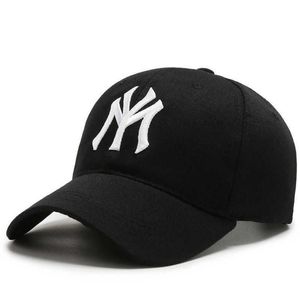 New York 3D-gestickte Baseballkappe aus 100 % Baumwolle, mein Vater, Hut, Buchstabe Sommersonne, Hip-Hop-Mode279k