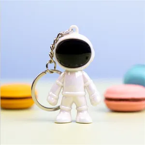 Dog Tag Space Pet Bone Tags Nameplate Puppy Customized Keychain Backpack Decoration Pendant