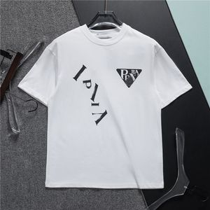 Men's Plus Tees & Polos T-shirts Round Neck Embroidered and Printed Polar Style Summer Wear with Street Pure Cotton