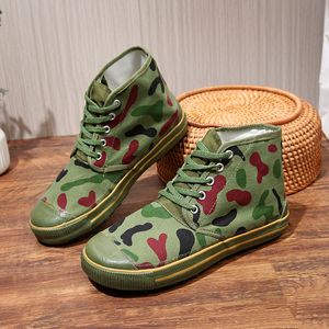 Soles Army Green Wear Rubber Casual Resistant Outdoor Construction Site Agricultural Work Shoes 02VG# 272