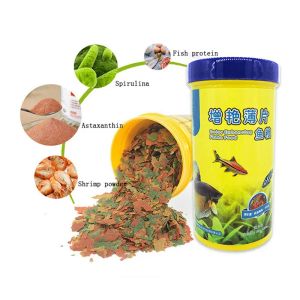 Food Fish Food Coloring and Brightening Feed Highnutrient Tropical Fish Growth Healthy Fish Food Flakes