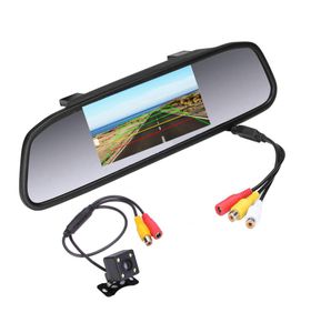 Monitor per specchietto retrovisore HD per auto da 43 pollici Video CCD Assistenza al parcheggio automatico Visione notturna a LED Telecamera per retromarcia per retromarcia7175461