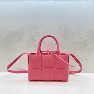 Botteg Venet High -End -Taschen für Einkaufstasche 2024 New Woven Totentasche Mini Mode High Sense Schulterkreuze Leder für Frauen Original 1: 1 mit echtem Logo und Schachtel