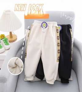 Winter Kids Fleece Pant 05Y Children Clothing Autumn Baby Girl Plus Velvet Leggings Boys Thick Warm Trousers7436096