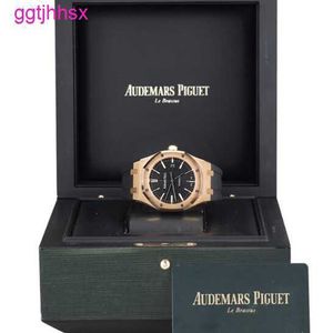 AP Timeless Watch Elegance Watch Royal Oak Series 15400OR.OO.D002CR.01 Rose Gold Mens Automatic Mechanical Sports Watch