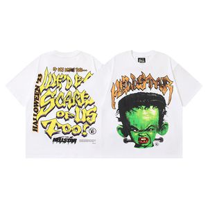 ヘルスターTシャツメンズTシャツヘルスターシャツTシャツデザイナーTシャツレディースストリート服コットンストリートウェアグラフィックティーデザイナーT SH 9317