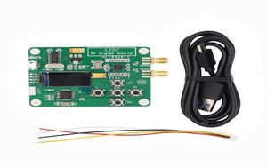 Módulo gerador de rf, amplitude de frequência varrida, ajustável, 05ppm, fonte de sinal de radiofrequência, placa de circuito sma, saída 4025502