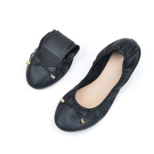 Flat Shoes Lightweight Women Leather 2023 Slip On Grunt Female Loafers Ballet Zapatos Para Damas En Oferta 240312