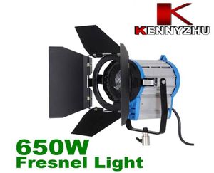 Continous Lighting Video DV Studio Fresnel Tungsten Light 650W Bulb Barndoor GY95 via Fedex DHL3845423