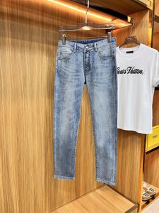 Designer Jeans Men's Pants Linen Pants Hip Hop Men's Jeans Distressed Rip Bike Slim Fit Motorcycle Denim Men Size 28-40 #021