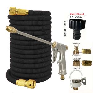 Reels Best Selling Garden Hose Flexible Hose Garden Watering Pipe Double Latex High Pressure Car Wash Hose Gardens Supplies Irrigation