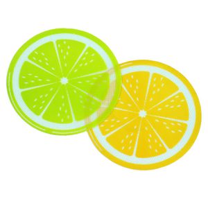 Silicone Dabbing Mat Lemon design round Wax NonStick Kitchen Tools Dabber Sheets Dab Pad for Dry Herb Oil Rigs Smoking multi patt6917962