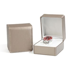 Premium Pu Watch Storage Box Valentines Day Single Watch Box Unisex Gift Watch Display Stand Travel Direct Shipping 240314
