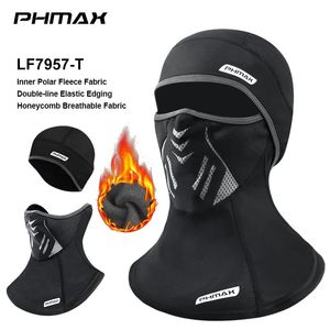 Phmax Cold Weather Balaclava Ski Mask WindProof Fleece Thermal Face Rishing Motorcycle Snowboarding Skiing Hat Headwear 240312