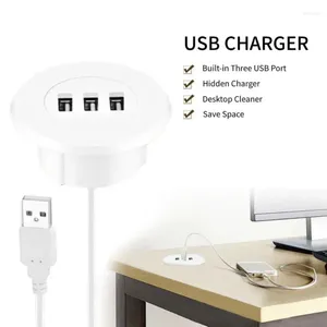 Ports USB 2.0 HUB Dizüstü bilgisayar için desk montajı 5cm Grommet Delek 150cm Tarih Şanzıman Şarjı