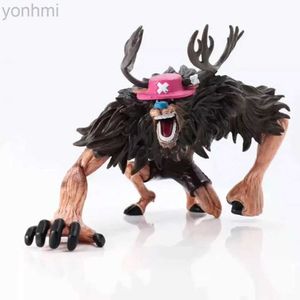 Action Toy Figures Anime One Piece Action Figure Rampant Chopper GK Model Animal Toys Dekor Tillbehör Collection Doll Xmas Gift for Kids LDD240314