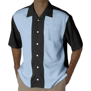 Camisetas masculinas verão fino listrado listras verticais casual camisa de manga curta moda masculina