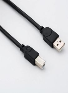 USB 20 A-Stecker auf B-Stecker-Druckkabel, 15 m, B, reines Kupfer, schwarze quadratische Öffnung, Druckerdatenkabel 4790697