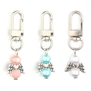 Keychains Baby Shower Gifts Party Favors Gift Ideas Wedding Favor Souvenir Set Multi-Colored Antique Mini Angel Style Key Chain