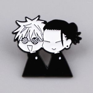 Brooches Enamel Pin Japanese Anime For Women Manga Lapel Pins Badges On Backpack Clothing Accessories Friend Gift