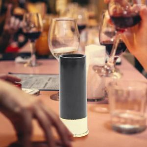 Hip Flasks 4Pcs 12 Gauge S Drinking Glasses Food Grade Plastic Glass Cup Hunting Themed Wine Set