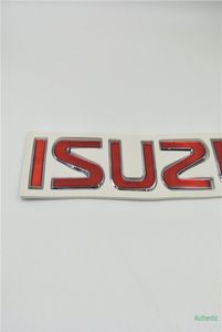 IZUZU 3D KAMYONLAR İÇİN PARÇALAR ARAÇ LOGO ARKA SÖZLERİ Rozeti Emblem Sticker7723529