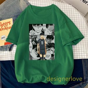 Haikyuu magliette da uomo tobio kageyama anime maglietta oversize designer estate cartone animato casual vestibilità ampia traspirante donna trendy cartoni animati Janpan asciugatura rapida alta qualità