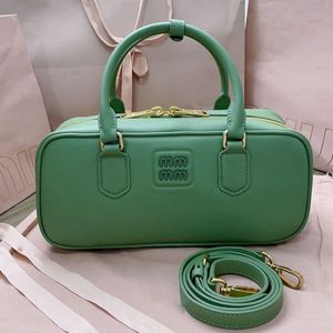 MIMI Arcadie Saco de couro Handle Matelasse Bolsa Bolsas de Bolsas de Bolsas de Designer de Designer Momente