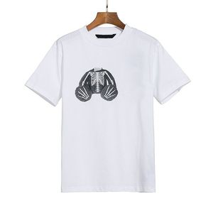 T-shirt da donna per uomo T-shirt di marca di moda estiva T-shirt stampata con motivo orso decapitato cotone di lusso Causale traspirante tinta unita maniche corte coppia abbigliamento