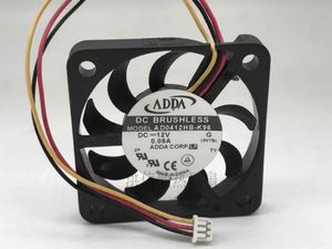 Free shipping ADDA AD0412HB-K96 4006 DC12V 0.08A silent ultra-thin computer fan 4CM