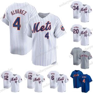 NY 4 Aarez träffade Jersey Francisco Lindor Vladi Miguel Guerrero Tyrone Taylor Nimmo Starling Marte Jeff McNeil Pete Alonso Edwin Diaz Darryl Strawberry