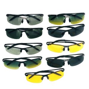 Słońce spolaryzowane okulary, zmieniające kolory sportowe okulary przeciwsłoneczne, lustro rowerowe na rowerze na zewnątrz, obiektyw fotokromowy