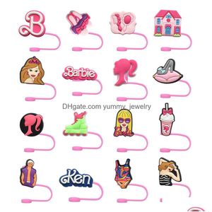 Trinkende Sts Baby Princess Sile St Toppers Zubehör Er Charms Wiederverwendbarer spritzwassergeschützter Staubstopfen Dekorativ 8 mm/10 mm Party Drop Delive Otn51