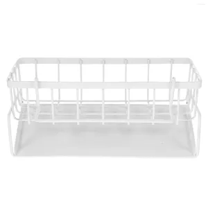 Kitchen Storage Cleaning Rack Decoration Sink Sponge Organizer Draining Holder Rag Decir Metal For Elegance