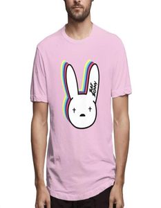 Bad Bunny Mens T Shirt Classic Design Wygodne bluzy nowatorskie ubranie oddychające z krótkim rękawem Bawełniana koszulka streetwearna S6XL3018244