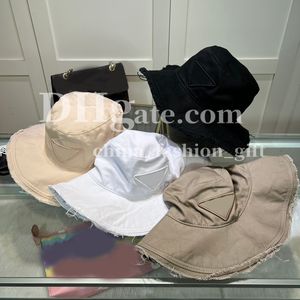 Cappello estivo per protezione solare Cappello a tesa larga Designer Cappello da secchiello Uomo Donna Cappello da vacanza Cappello da sole casual all'aperto