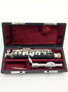 Mfc profissional piccolo 82 abs resina corpo prateado headjoint chaves e mecanismo instrumento baquelite estudante piccolos flute6474010