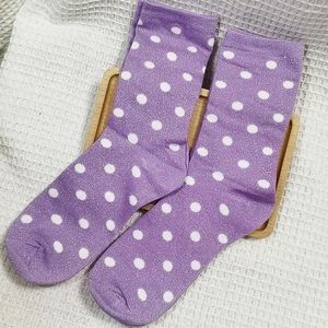 Women Socks Kawaii Polka Dot Glitter Fashion Shiny Sequin Bright Silver Silk Stockings Female Sweet Sparkly Loose