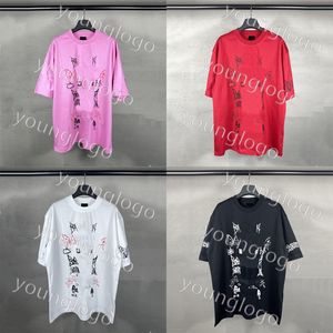 العلامة التجارية Crew Neck Tshirt Paris Street Mens Tees Tees عالية الجودة من القمصان المصمم غير الرسمي Polos الصيف