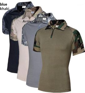 Men039S tshirts Zogaa Wew Assault Camouflage Tactical T -shirt Män Kort ärm i US Army Frog Combat Tshirt Summer Multicam MIL1085416