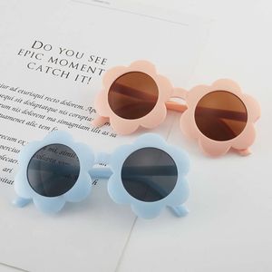 Fashionable Flowers, Cute Children's Sunglasses, Trendy Jelly Colored Glasses, Sunflower Decorative Sunglasses