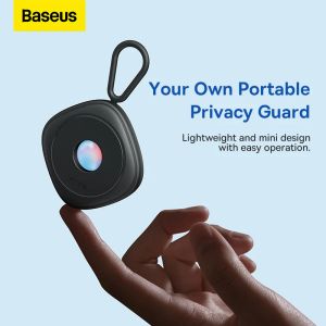 WebCams Baseus rivelatore di fotocamere nascoste antispy portatile portatile per rilevamento LNFRARED Protezione per la sicurezza per gli spogliatoi dell'hotel bagno pubblico