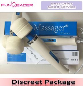 Topp Magic Wand Massager AV kraftfulla vibratormagiska trollstavar full kropp personlig massager HV260 HV260 Boxförpackning 110250v4941032