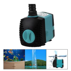 Pompki UE/US Fount Tank Fontanna pompa akwariowa Ultraquiet Filtr Fish Ryba staw EnergySaving 3/10/25 W Soporble Water Pump