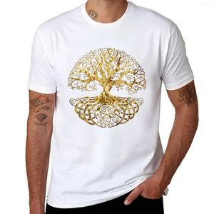 Canotte da uomo T-shirt con albero celtico Abiti carini Magliette personalizzate Abbigliamento da uomo estetico taglie forti