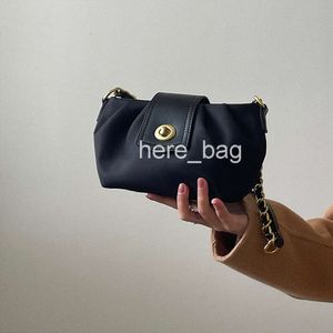 Bolsa de ombro bolsa baguette bolsa mensageiro mulher sacos novo designer de alta qualidade textura moda corrente dobras